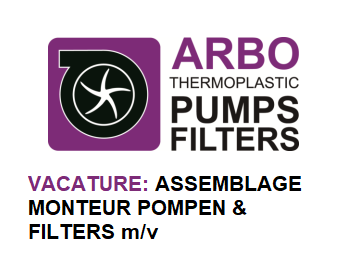 Vacature: Assemblage monteur Pompen & Filters m/v