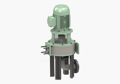 PG 1.3 Compacte bouwwijze Chemie-Norm HD Verticaal Model KRV tot 250 m3/h (60Hz)